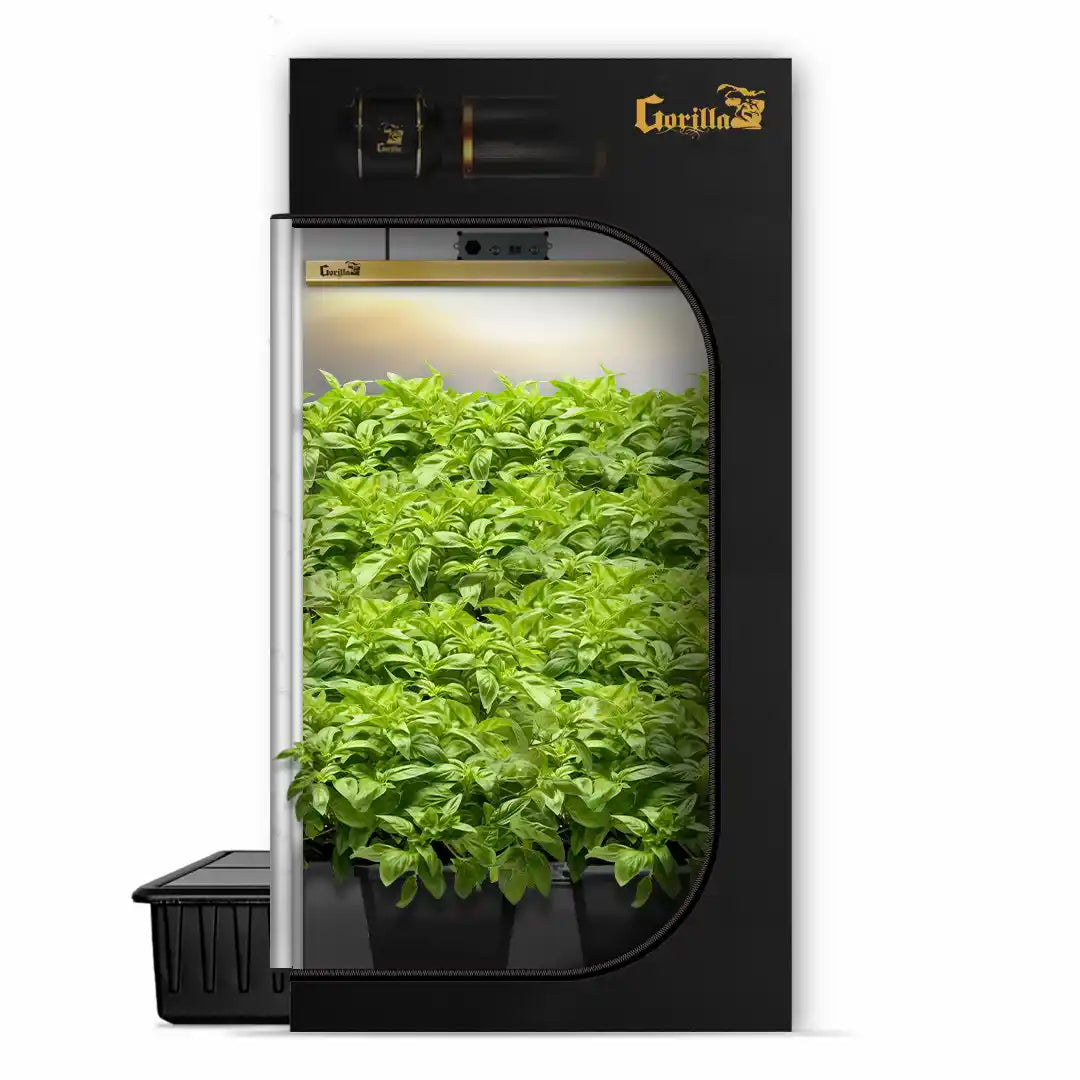 4x4 Grow Tent Kit Reg - Bubble Flow Buckets