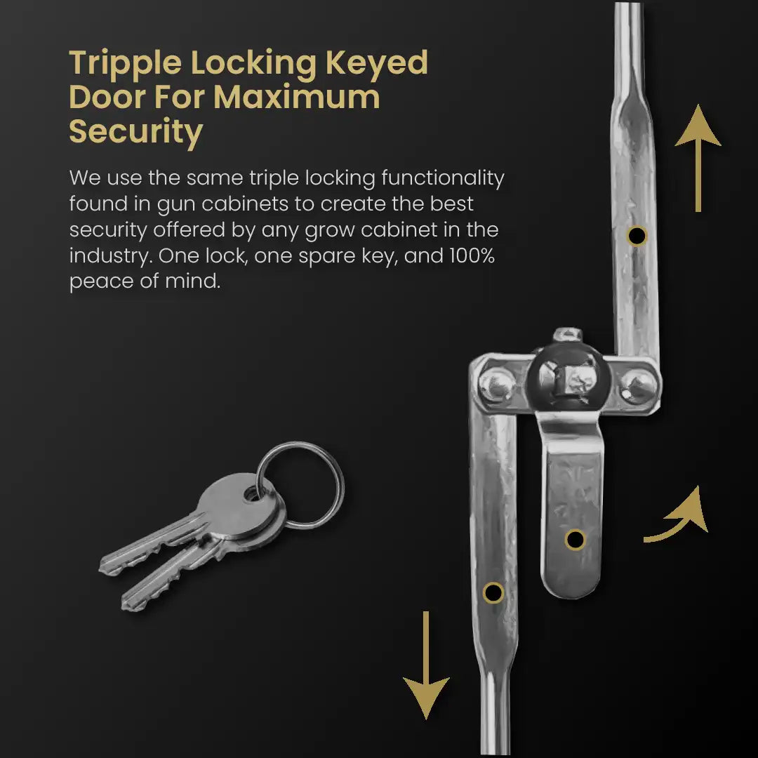 SuperStar Hydroponic Grow Box 24”x 24” x 60”