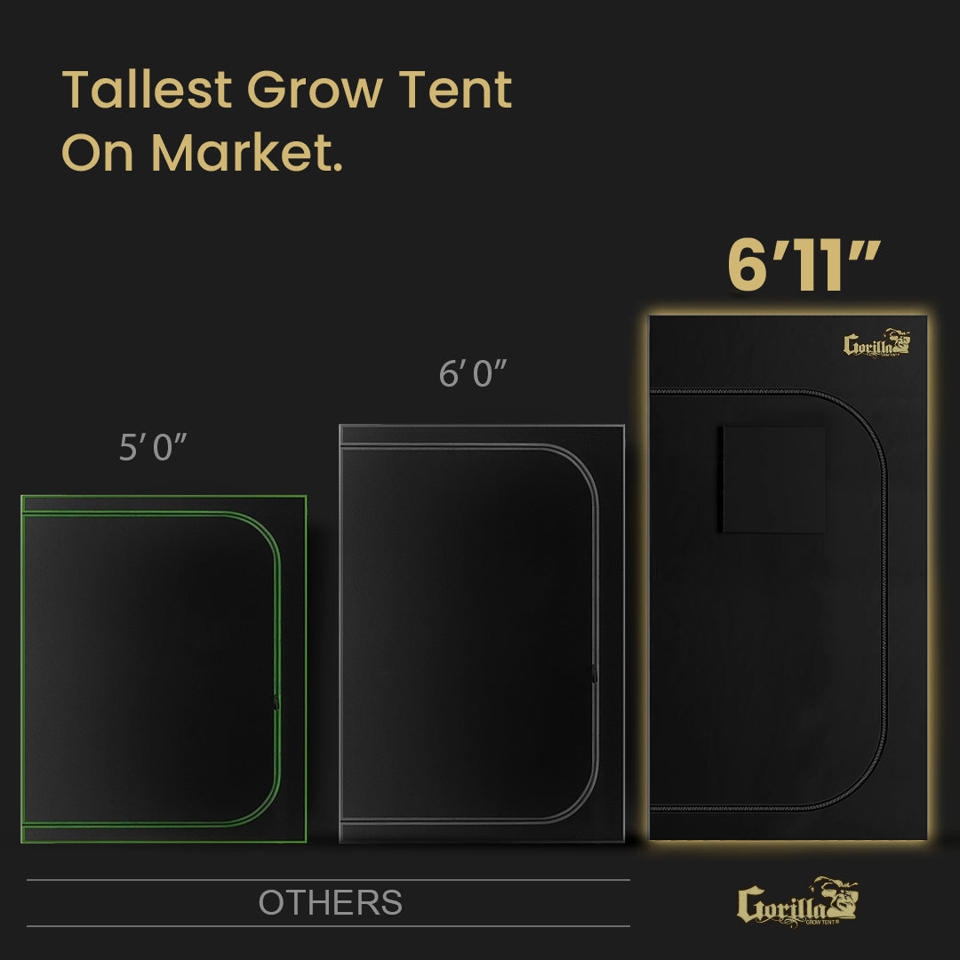 4x4 Grow Tent Kit Reg - Bubble Flow Buckets