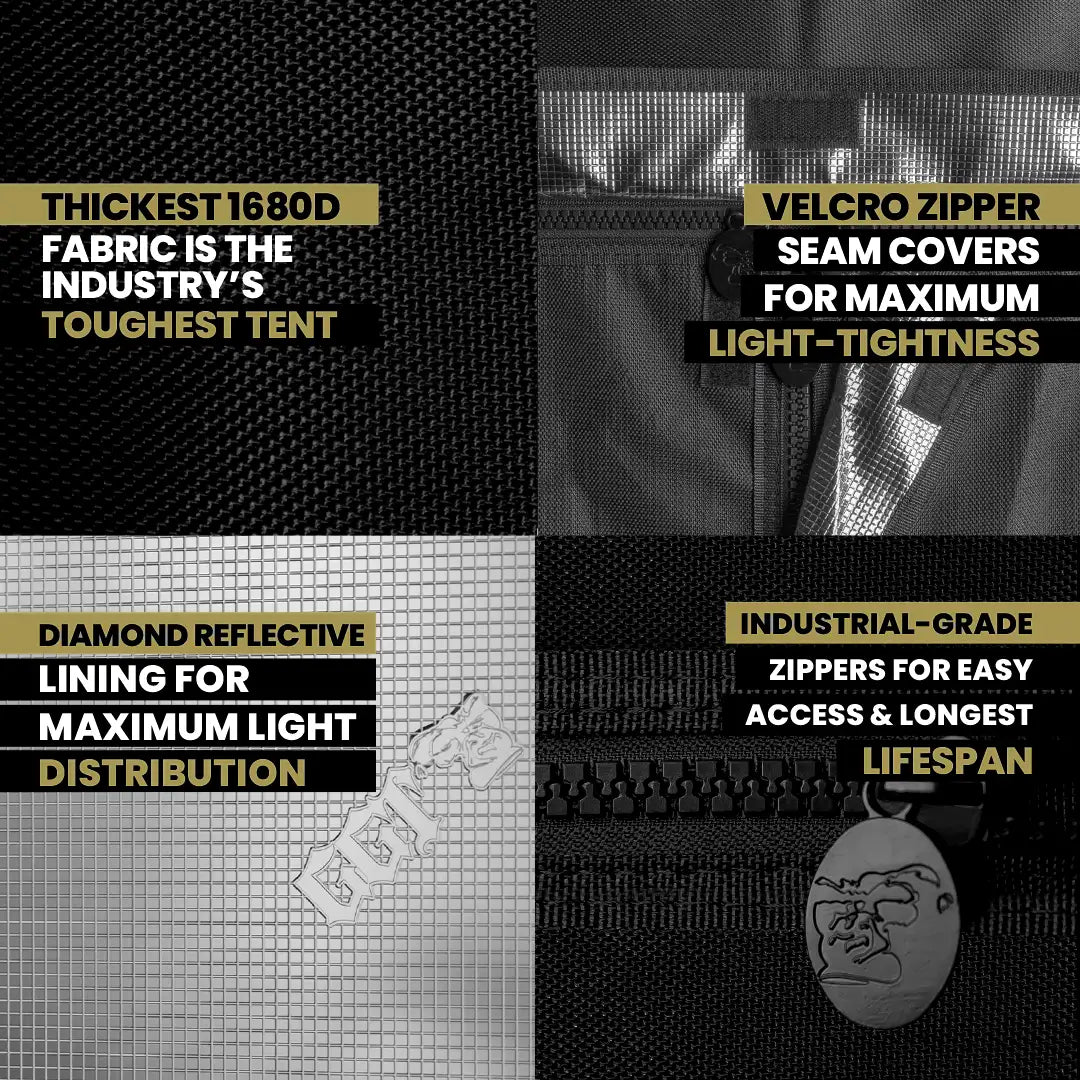 SuperRoom 2'x4' Smart Grow Room - Hydroponic