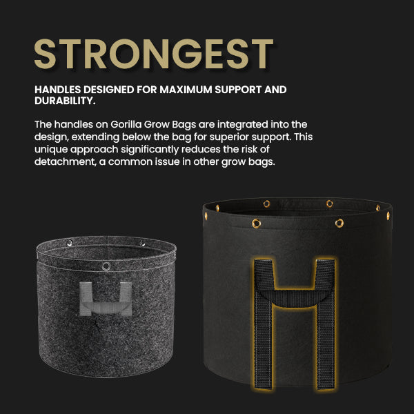 Gorilla 20 Gallon Grow Bags (4 Pack)