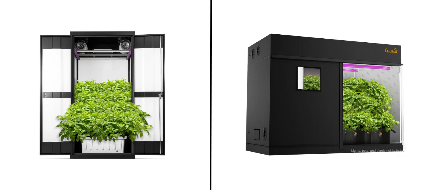 Is a grow tent better than a greenhouse?