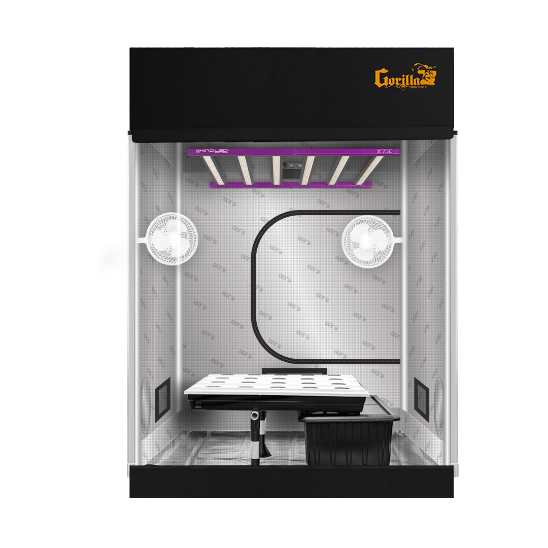 SuperRoom 5'x5' Smart Grow Room - Hydroponic