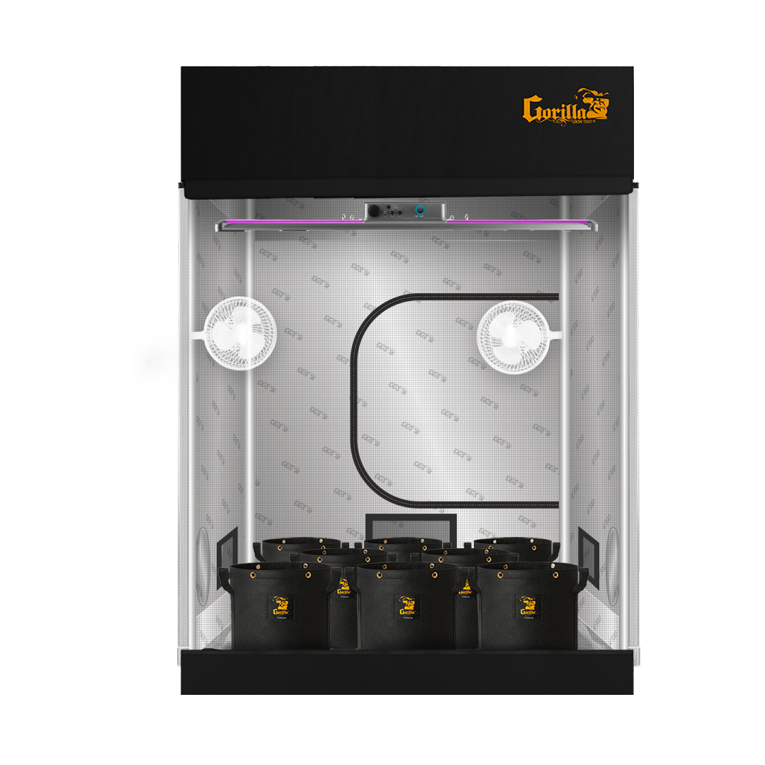 SuperRoom 5'x5' Smart Grow Room - Soil with X2 V2