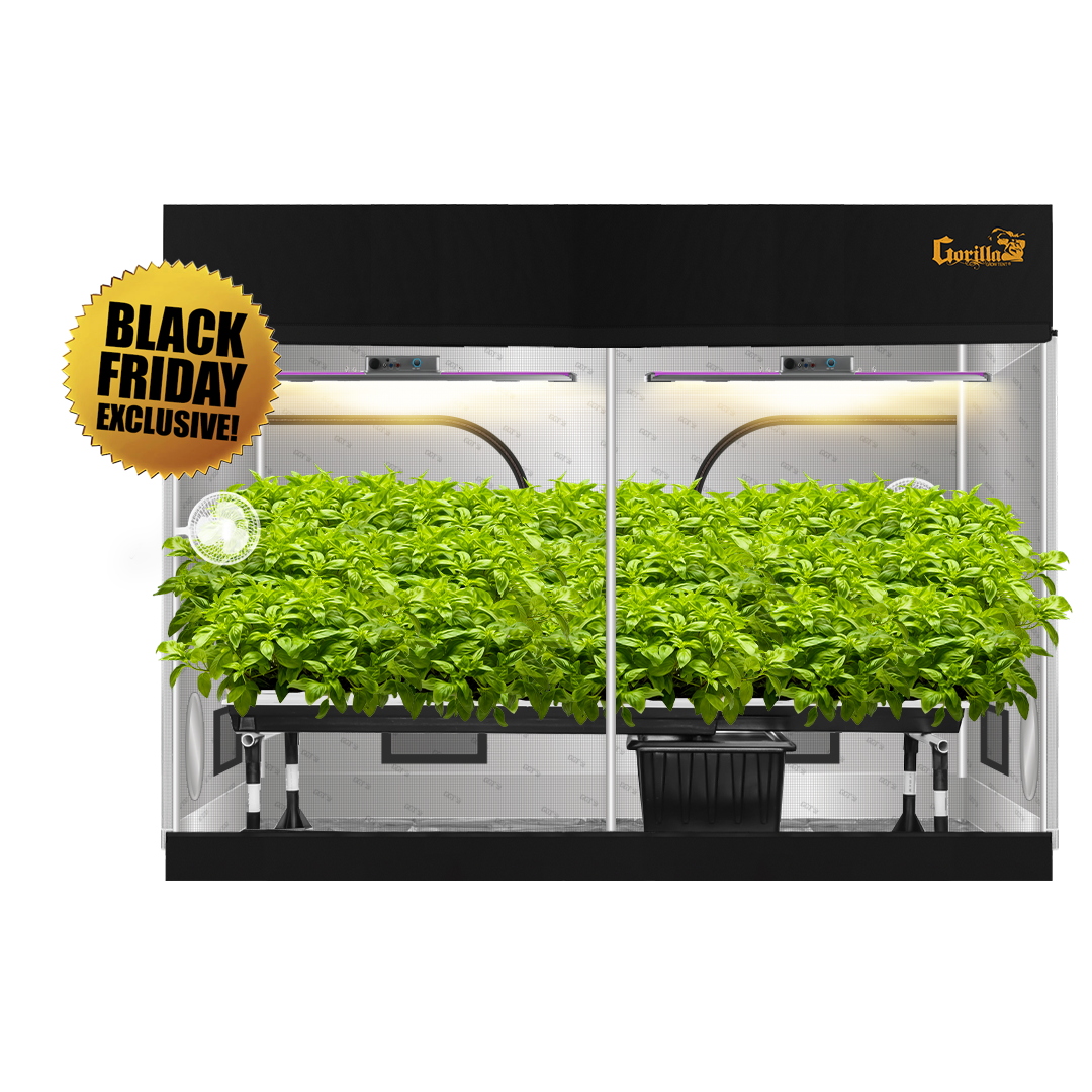 SuperRoom 5'x9' Smart Grow Room - Hydroponic with X2 V2