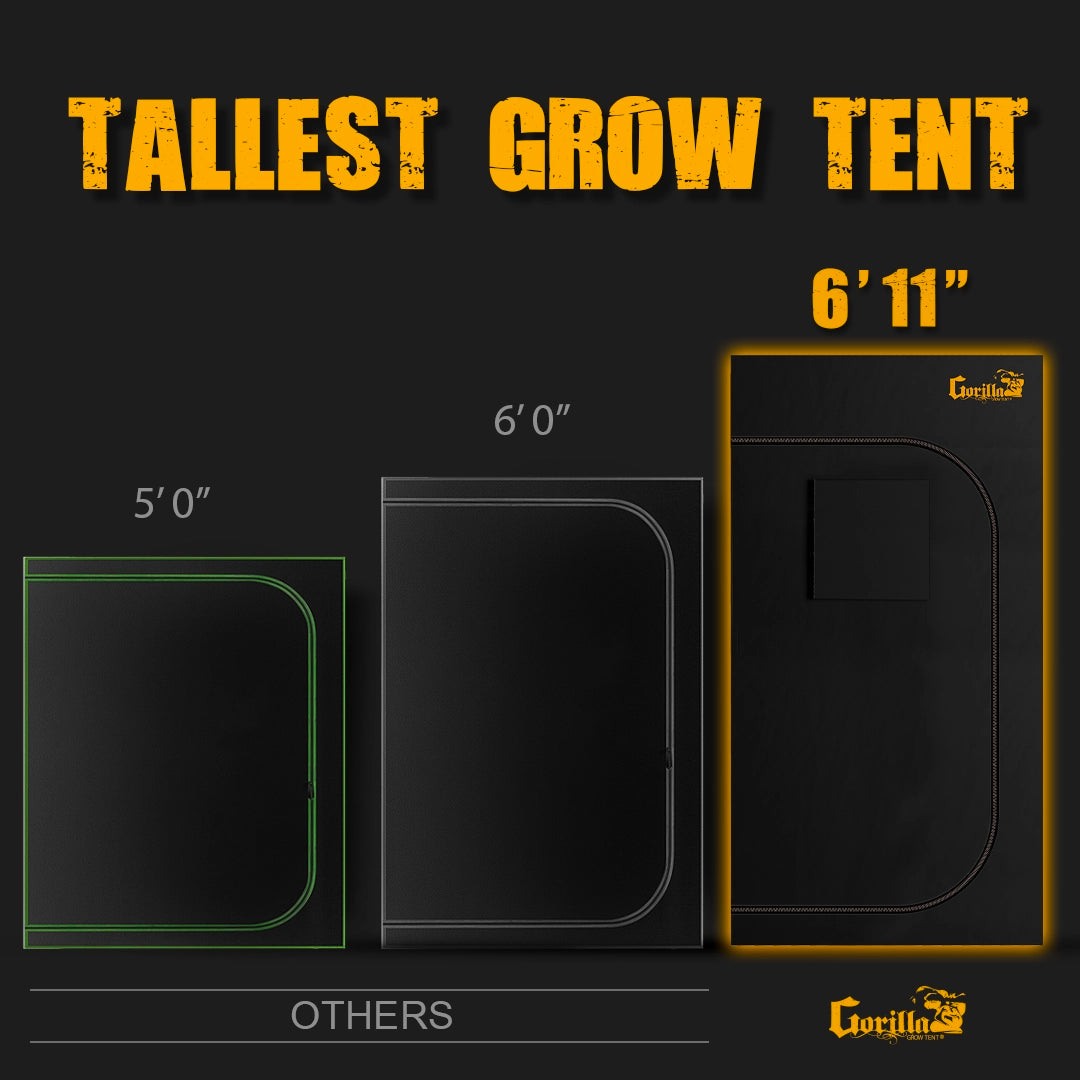 4x4 Grow Tent Kit Reg - Bubble Flow Buckets