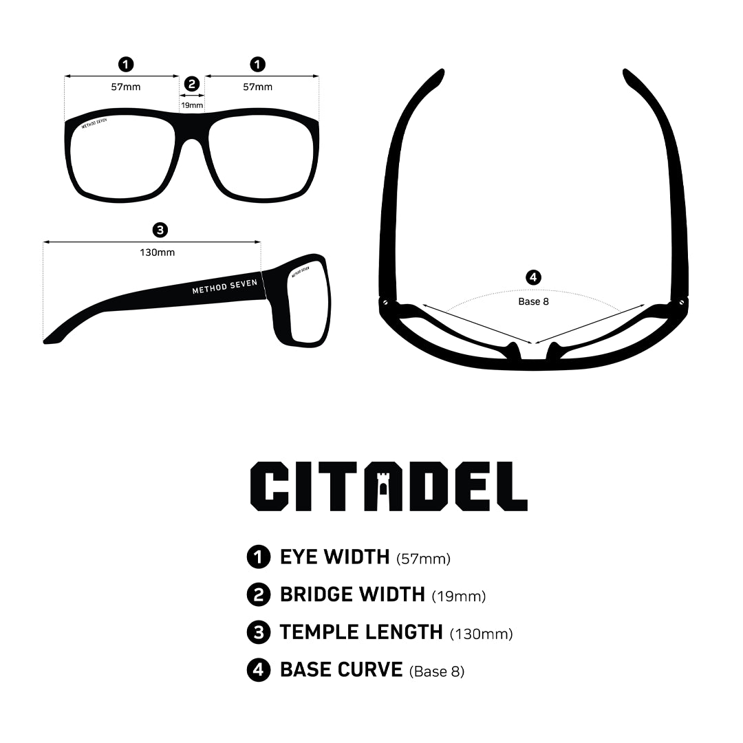 Method 7 Citadel FX Premium (Full Spectrum LED) Grow Room Glasses